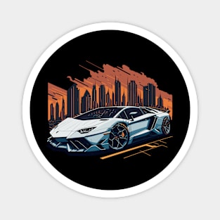 Lamborghini Aventador Luxury Car Magnet